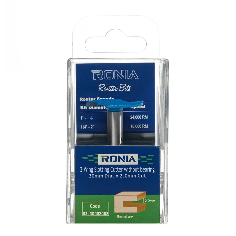 İKİ Kanatlı Rulmansız Kanal Açma Freze Ucu 3