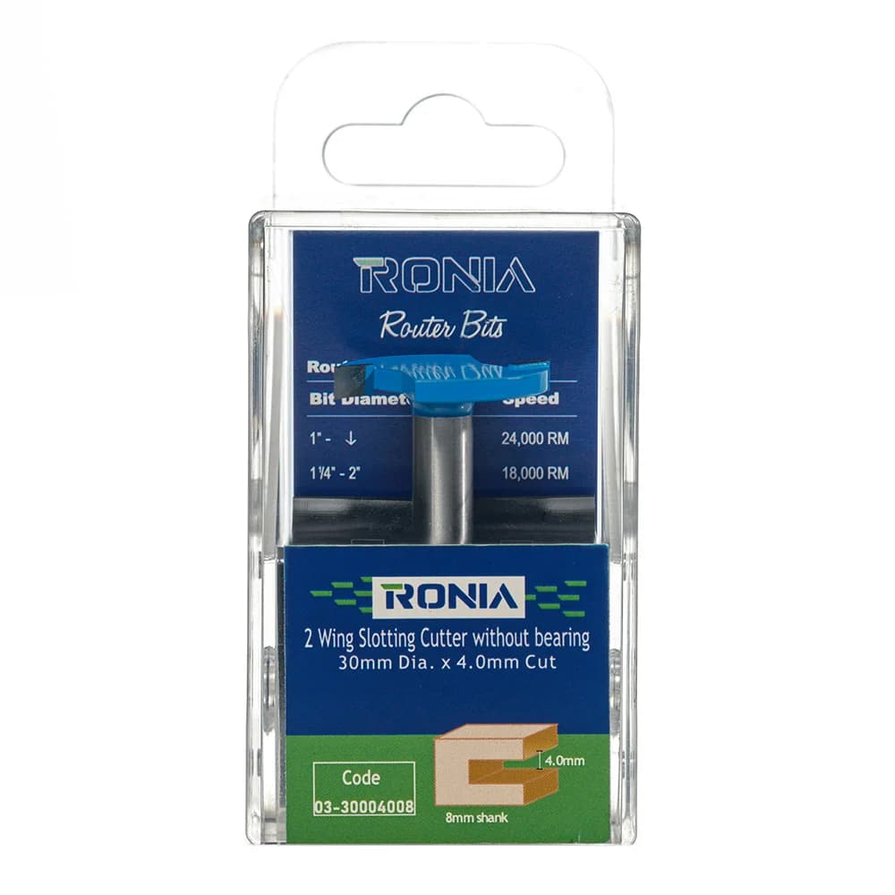 iki Kanatlı Yiv Açma Kesici Rulmansız 3