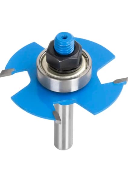 Dört Kanatlı Rulmanlı Oyuk Açma Freze Ucu 3