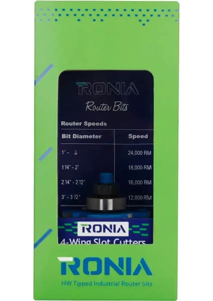 Dört Kanatlı Rulmanlı Yivli Kanal Açma Freze Ucu 2