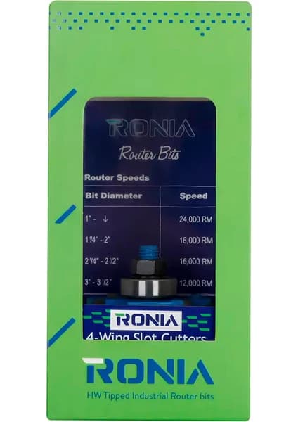 Dört Kanatlı Rulmanlı Yivli Kanal Açma Freze Ucu 3