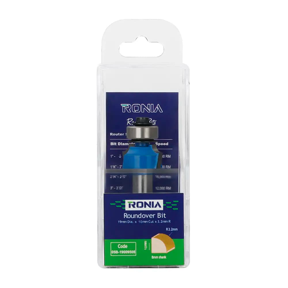 Rulmanlı Balık Sırtı Freze Ucu 3