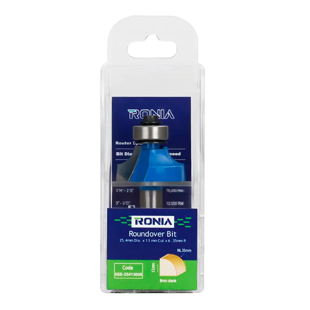 Rulmanlı Radüs Bıçağı Sert Zemin Freze Ucu 3