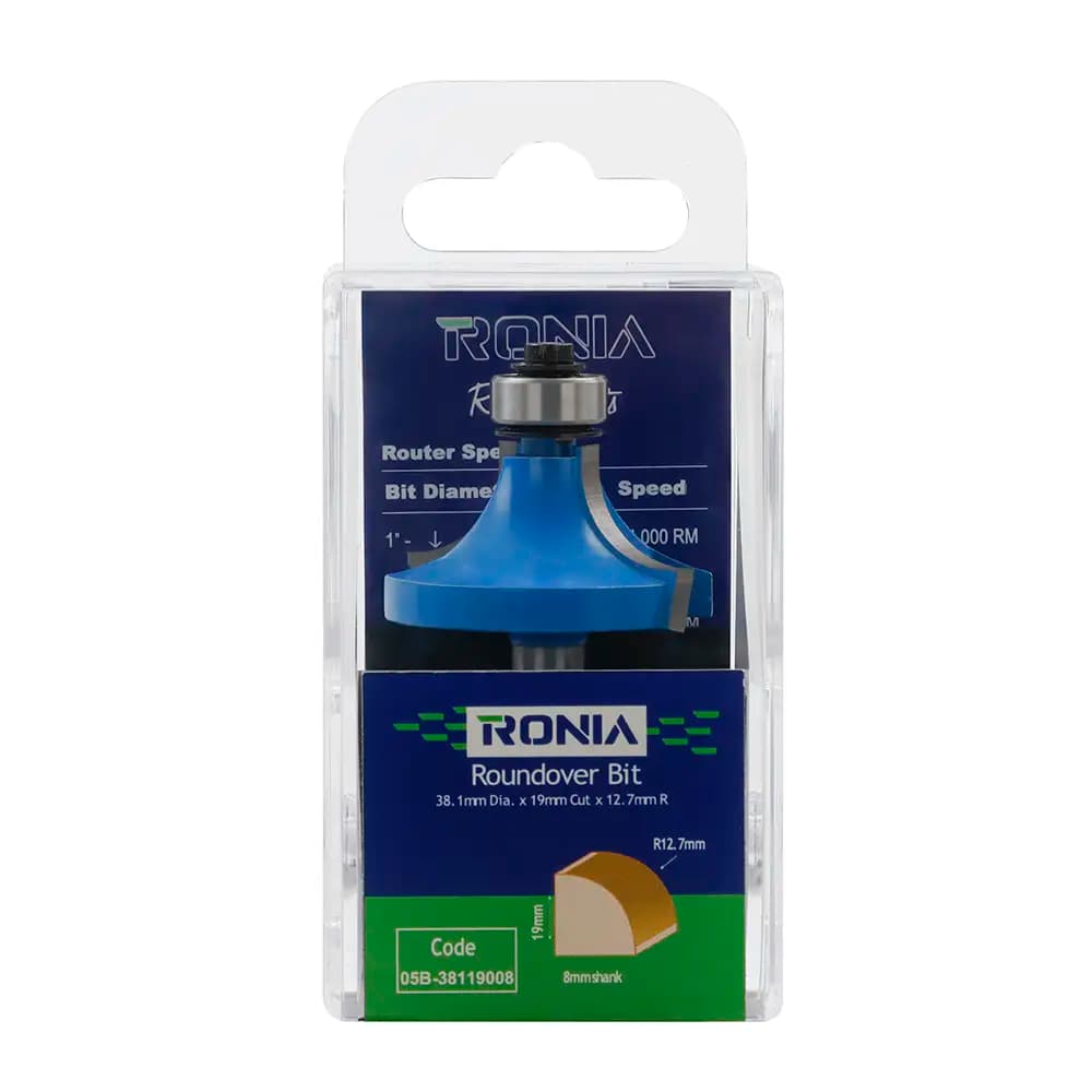 Rulmanlı Balık Sırtı Radüs Bıçağı Freze Ucu 3