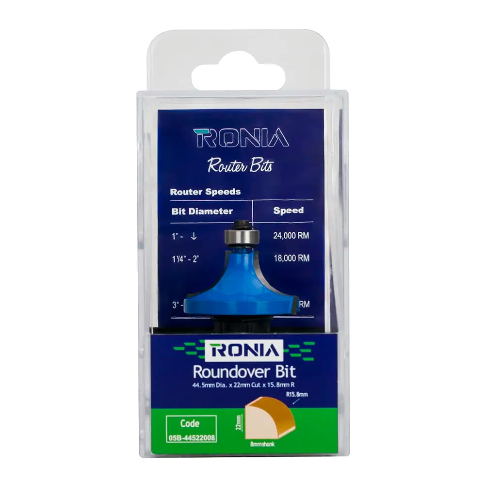 Rulmanlı Balık Sırtı Freze Ucu 3