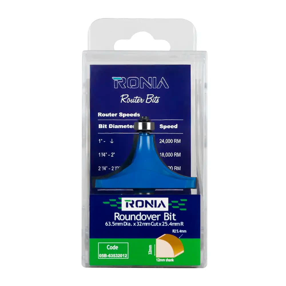 Rulmanlı Balık Sırtı Freze Ucu 3