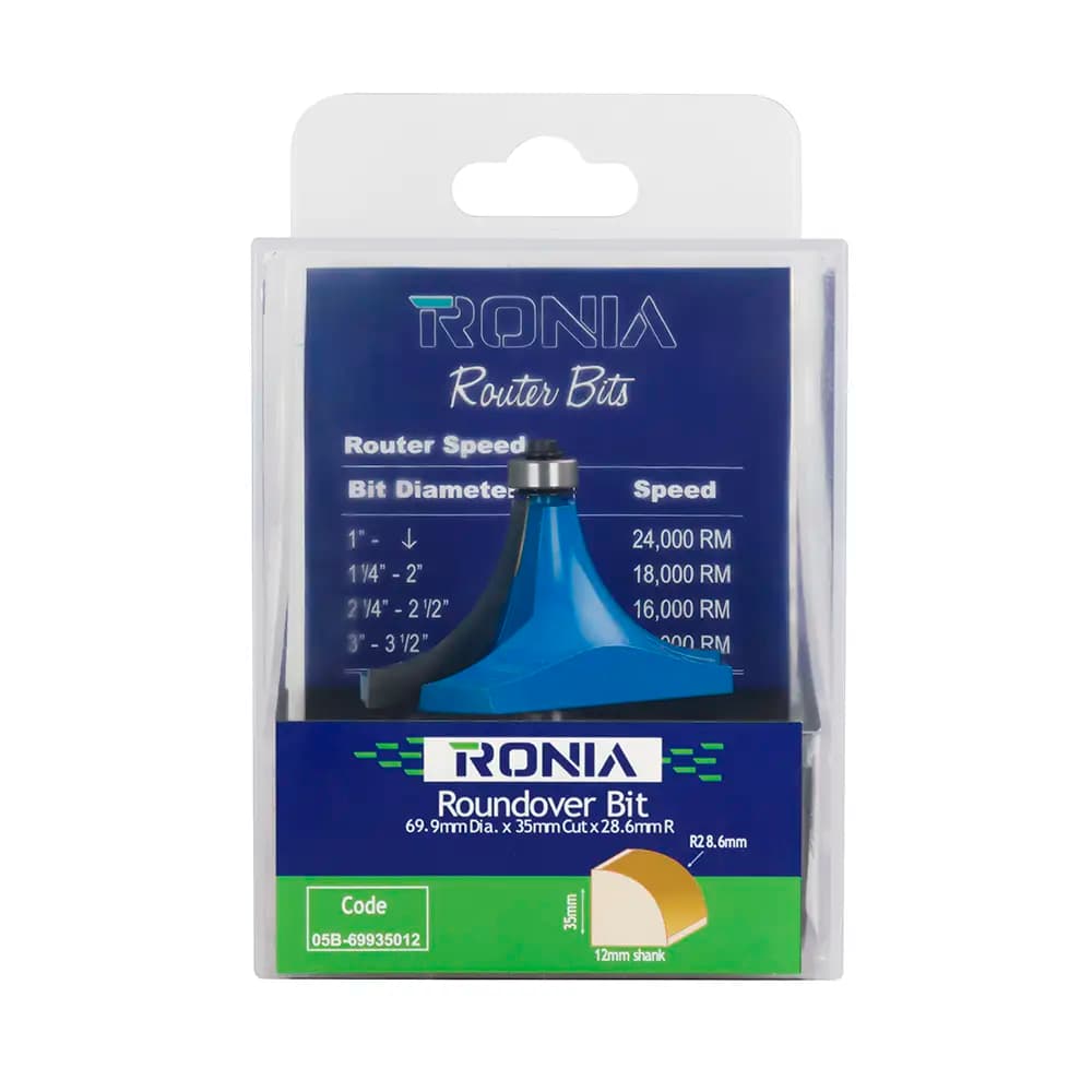 Rulmanlı Balık Sırtı Freze Ucu 3