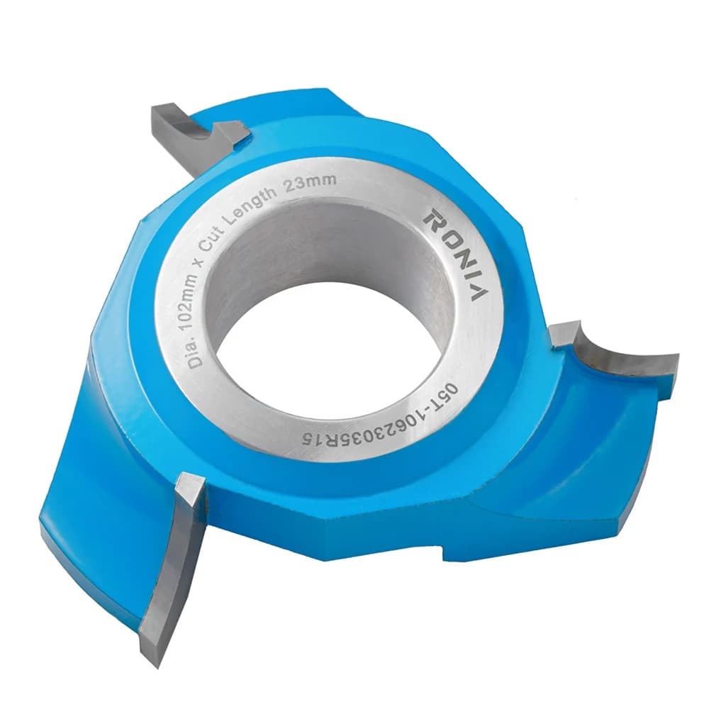 Sert Metal Plaketli Balık Sırtı Freze Ucu 35 mm 2