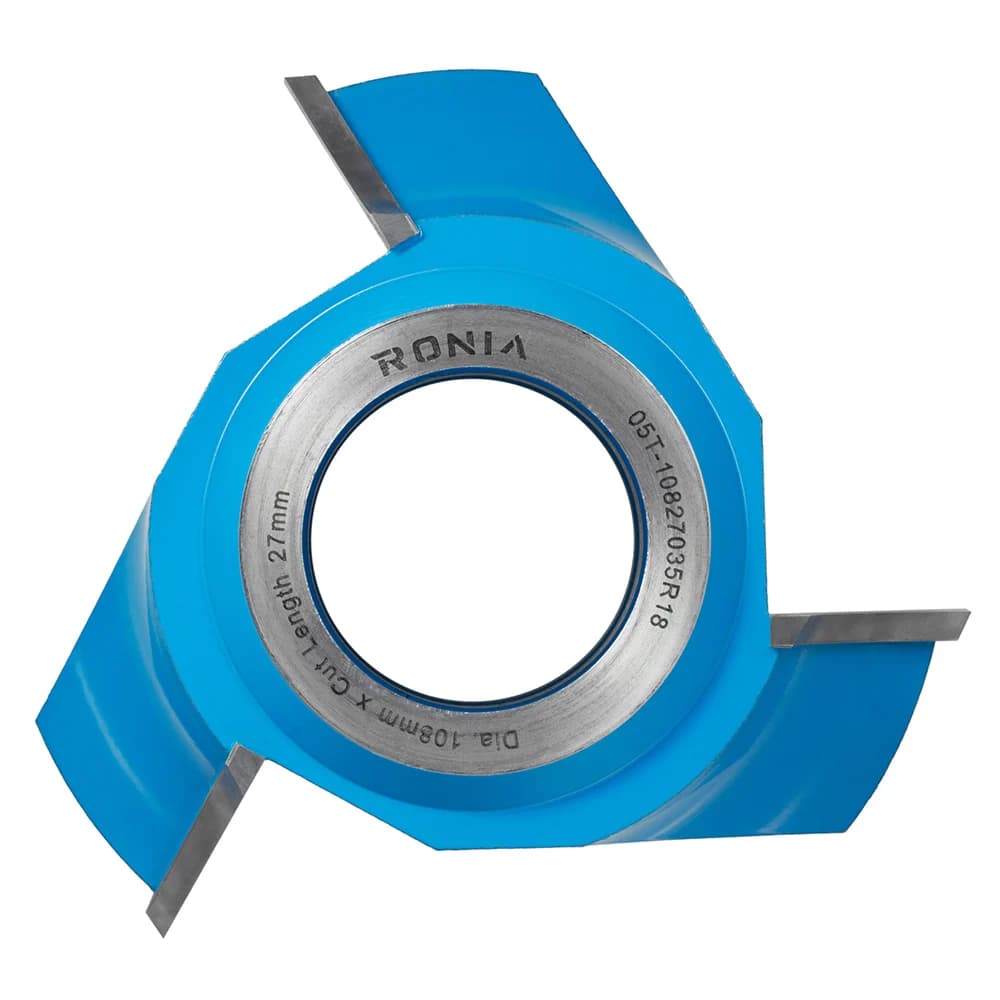 Sert Metal Plaketli Balık Sırtı Freze Ucu 35 mm