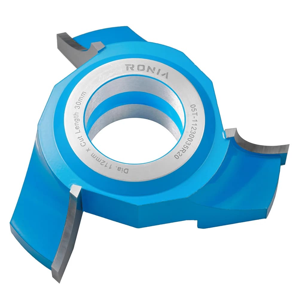 Sert Metal Plaketli Balık Sırtı Freze Ucu 35 mm