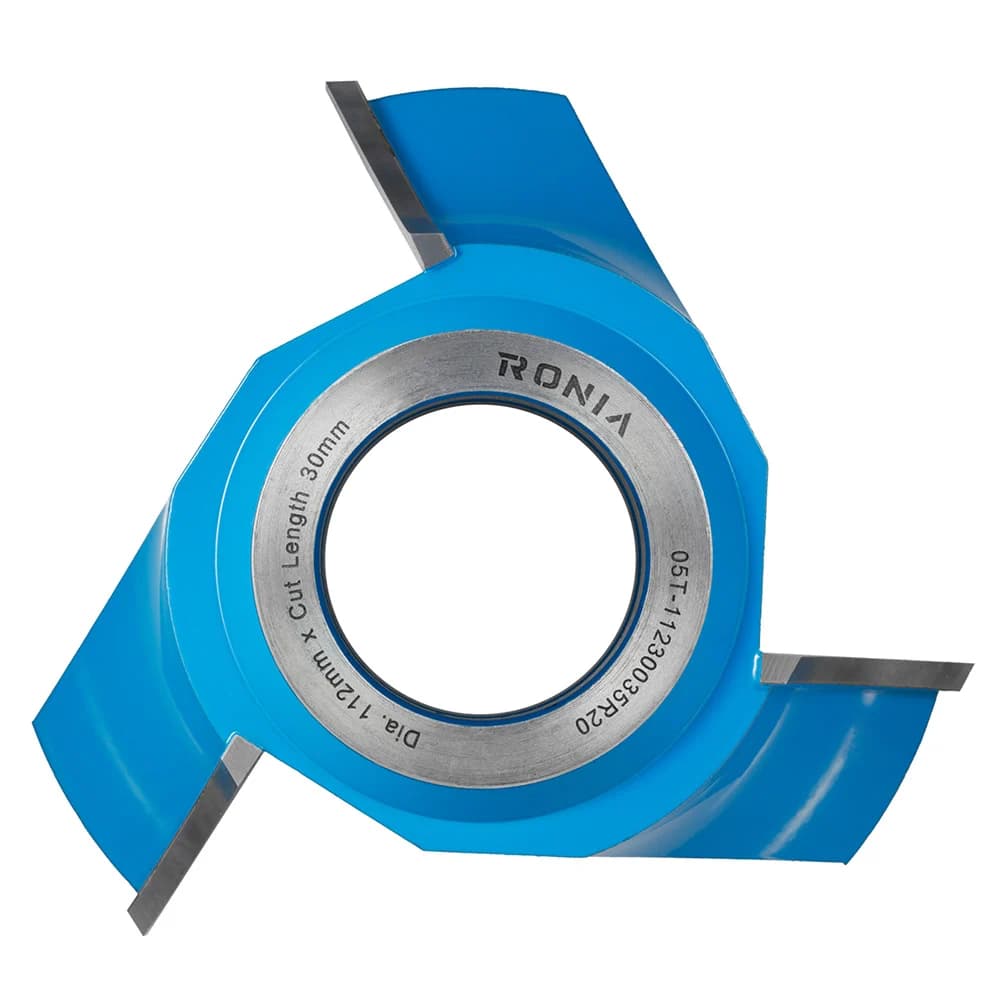 Sert Metal Plaketli Balık Sırtı Freze Ucu 35 mm 2