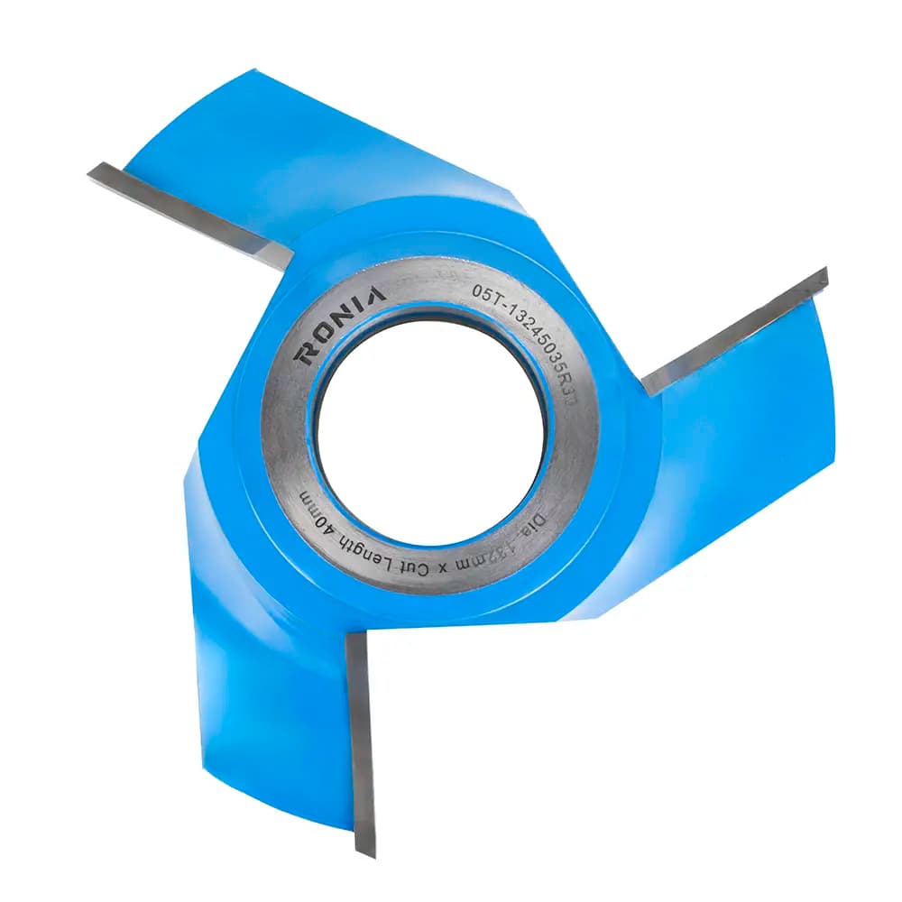 Sert Metal Plaketli Balık Sırtı Freze Ucu 35 mm