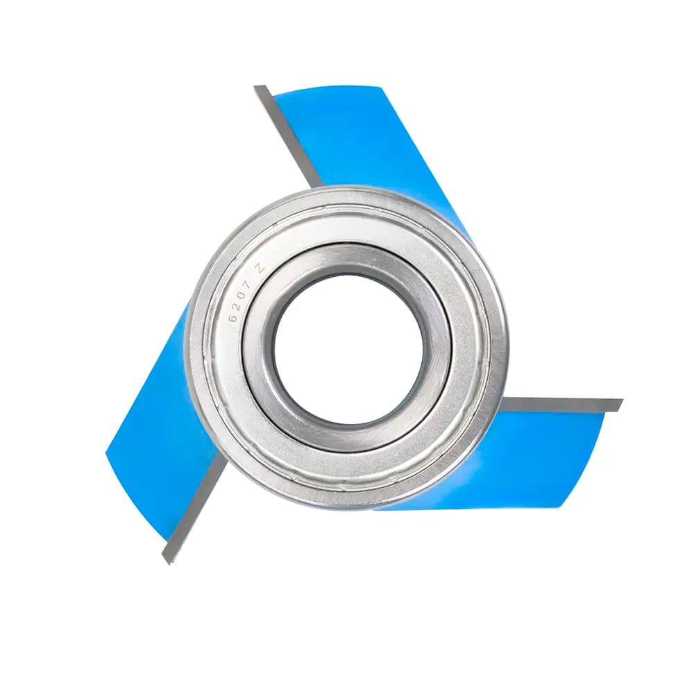 Sert Metal Plaketli Balık Sırtı Freze Ucu 35 mm 2