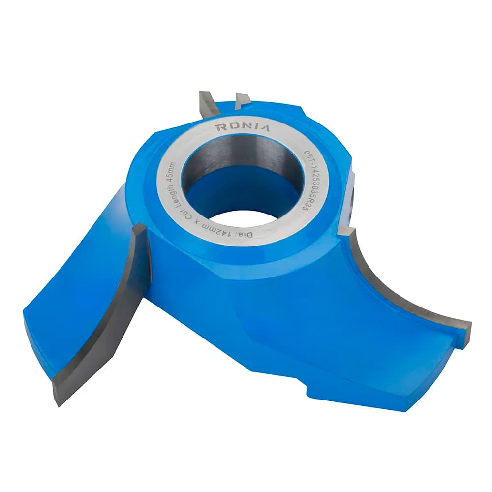 Sert Metal Plaketli Balık Sırtı Freze Ucu 35 mm