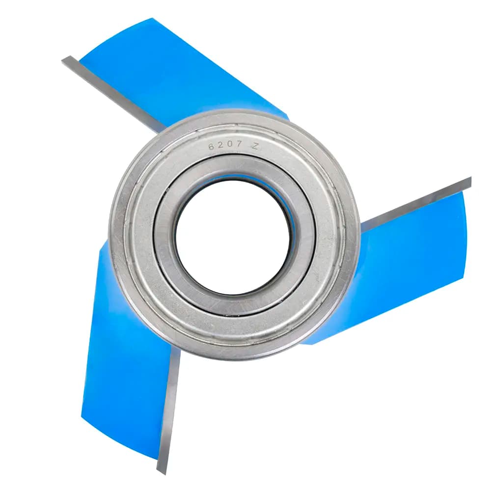 Sert Metal Plaketli Balık Sırtı Freze Ucu 35 mm 2