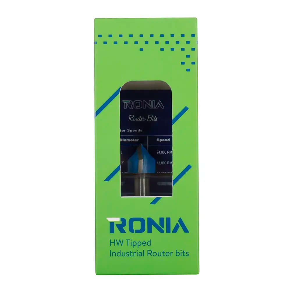 Kavisli V-Yivli 60 Derece Freze Ucu 4