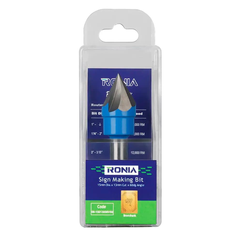 Kavisli V-Yivli 135 Derece Freze Ucu 3