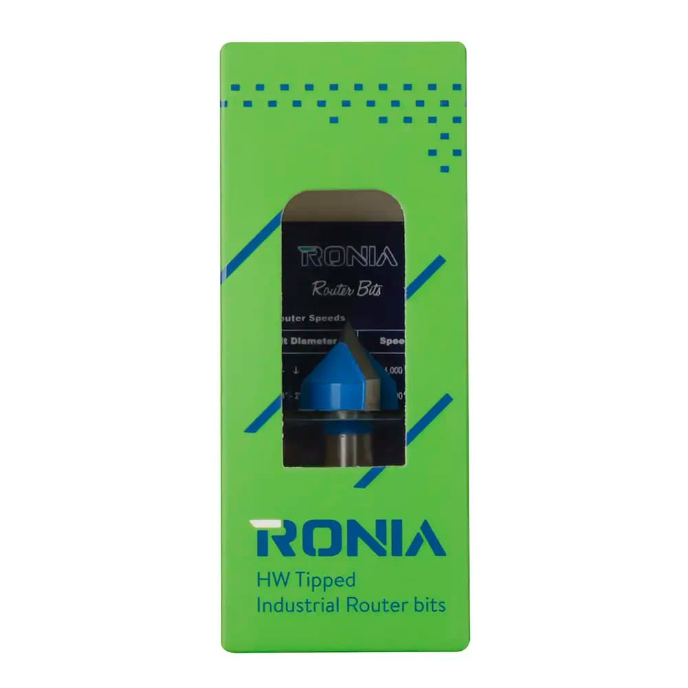 Kavisli V-Yivli 30 Derece Freze Ucu 4