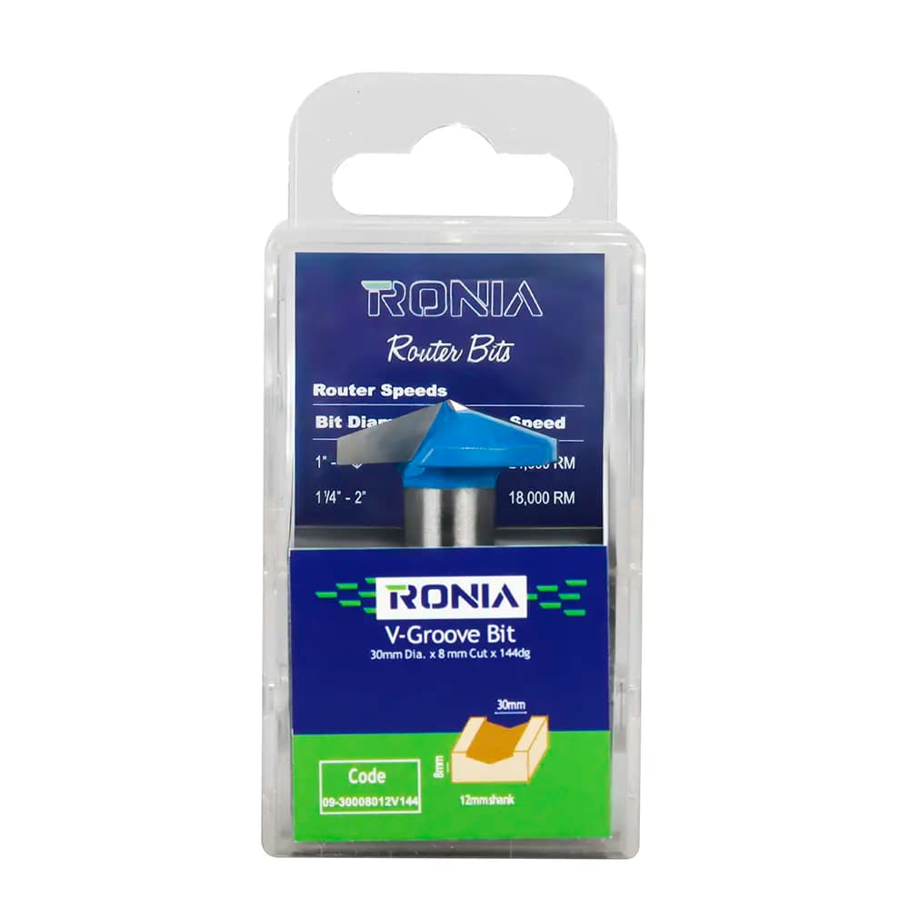 Kavisli V-Yivli 60 Derece Freze Ucu 3