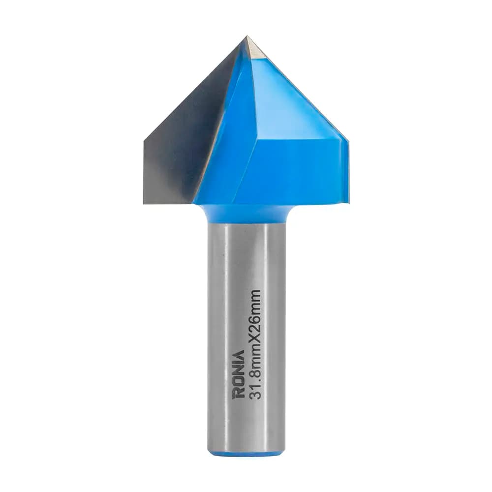 Kavisli V-Yivli 100 Derece Freze Ucu