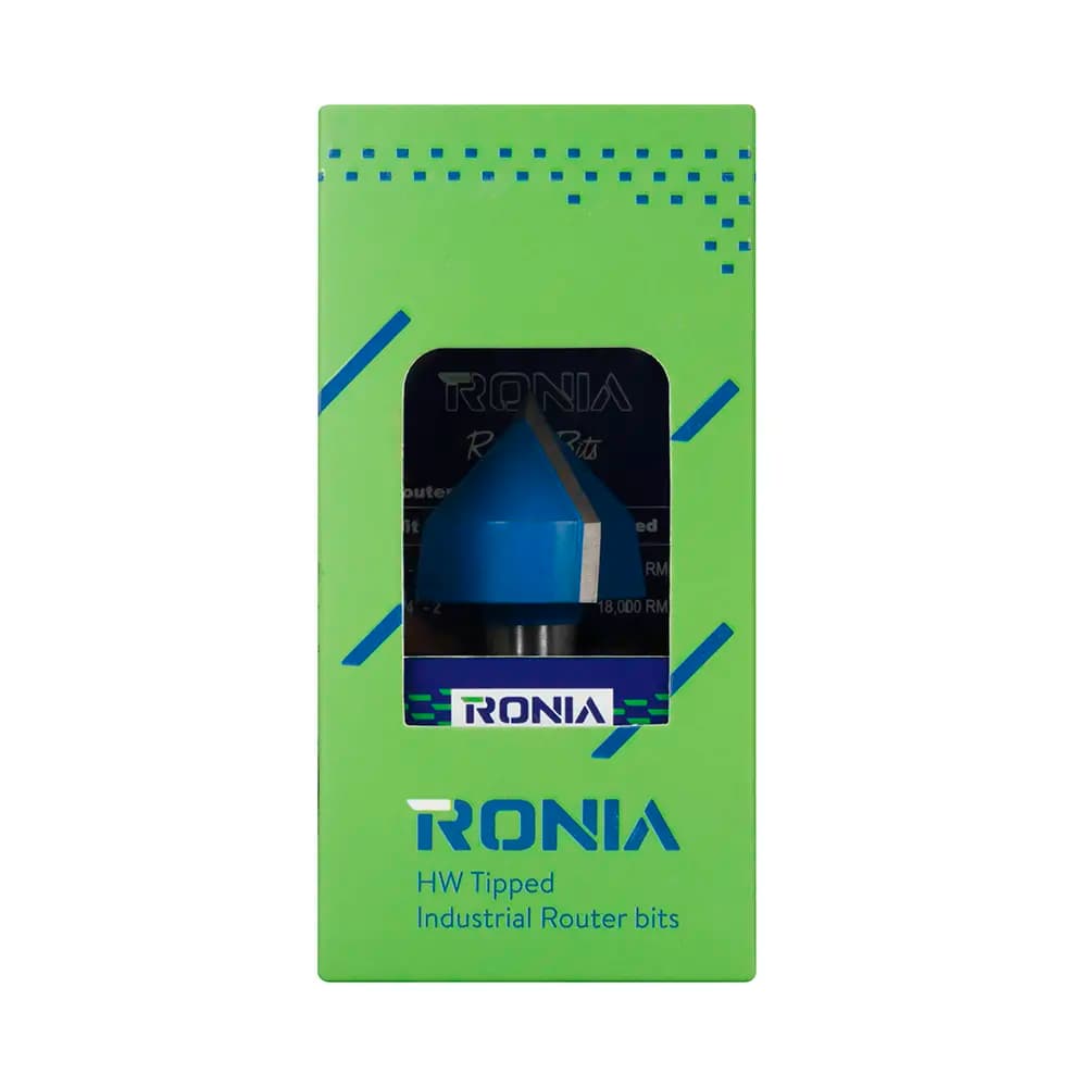 Kavisli V-Yivli 100 Derece Freze Ucu 3