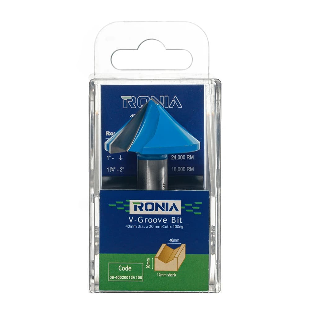 Kavisli V-Yivli 130 Derece Freze Ucu 3