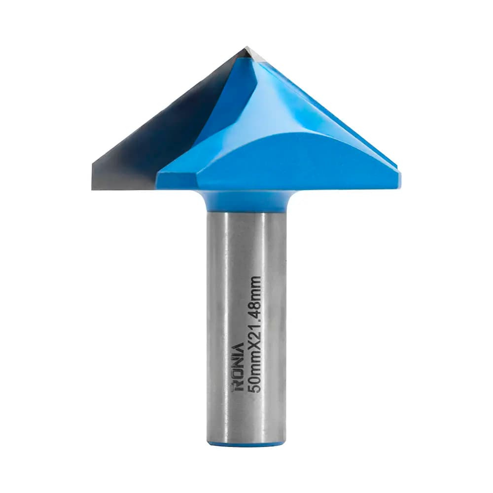 Kavisli V-Yivli 90 Derece Freze Ucu