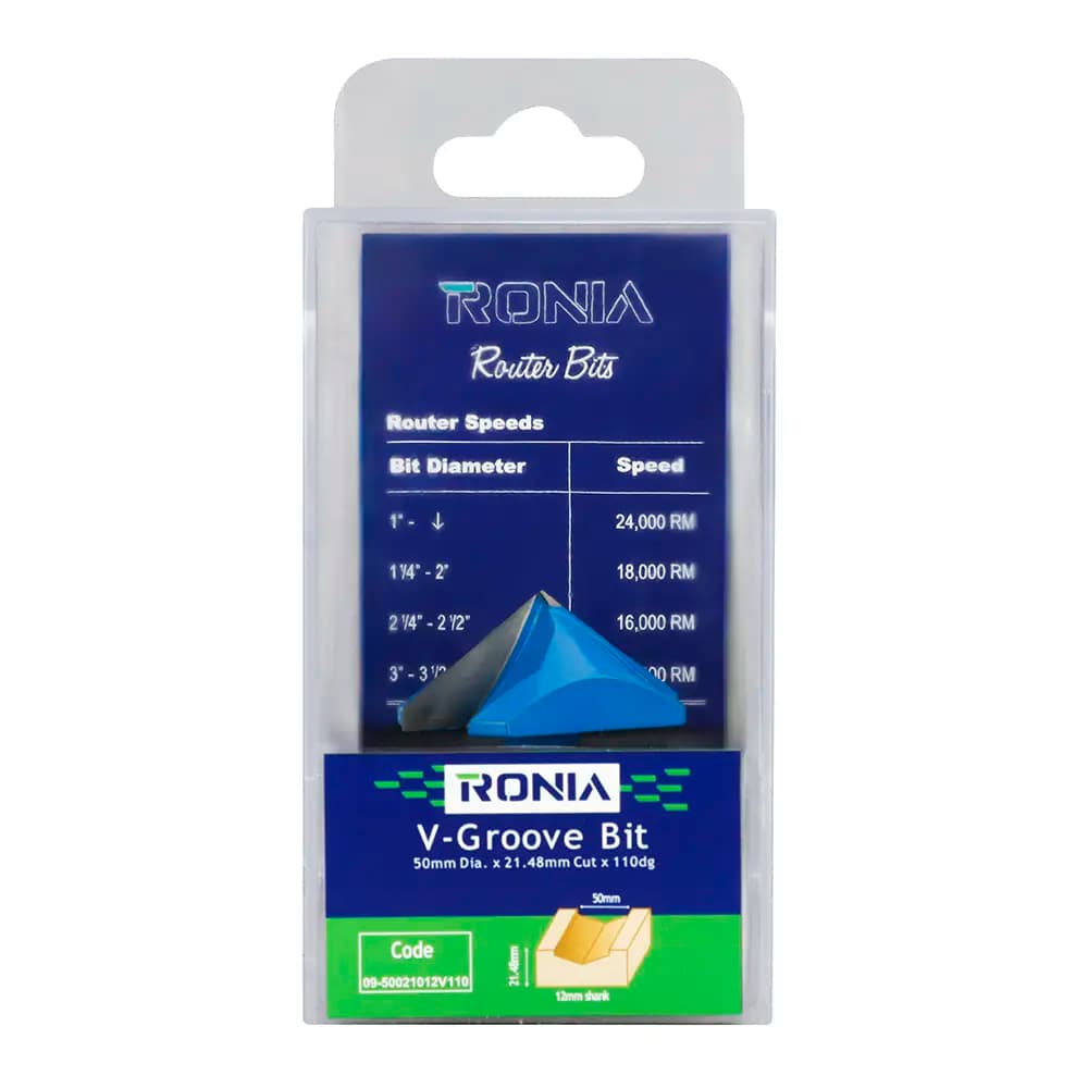 Kavisli V-Yivli 90 Derece Freze Ucu 3