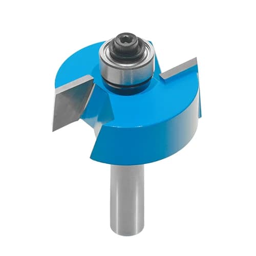 Rulmanlı Cam Yeri Açma İki Kanatlı Freze Ucu 2