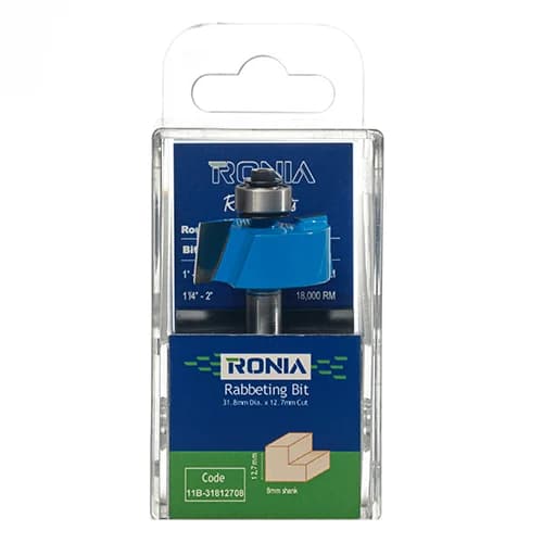 Rulmanlı Cam Yeri Açma İki Kanatlı Freze Ucu 3