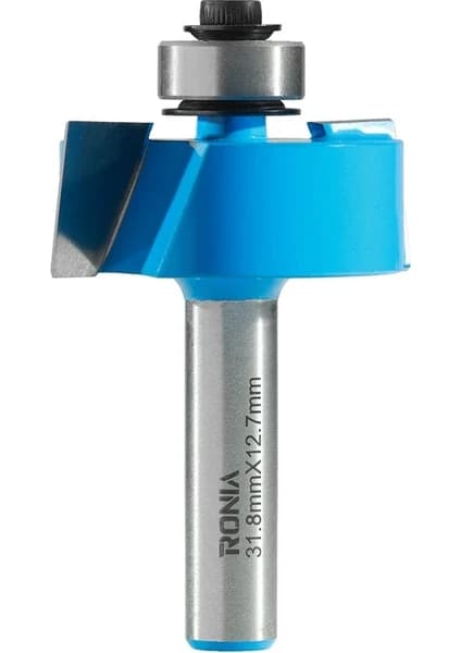 Rulmanlı Cam Yeri Açma İki Kanatlı Freze Ucu