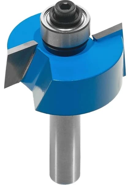 Rulmanlı Cam Yeri Açma İki Kanatlı Freze Ucu 2