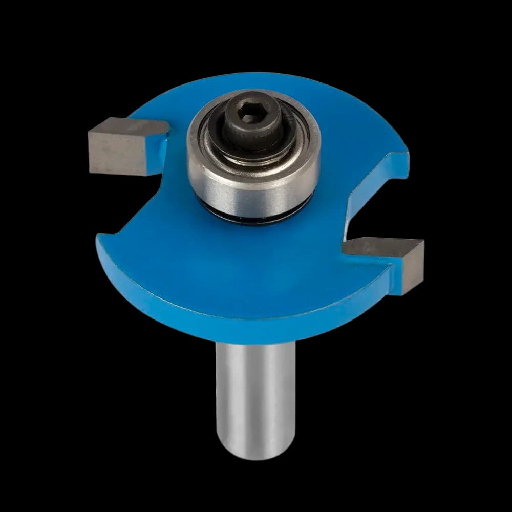 Rulmanlı Cam Yeri Açma İki Kanatlı Freze Ucu 2