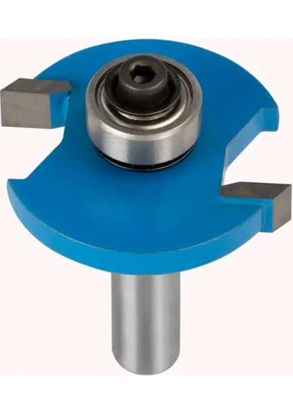 Rulmanlı Cam Yeri Açma İki Kanatlı Freze Ucu