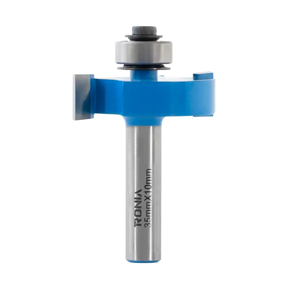 Rulmanlı Cam Yeri Açma İki Kanatlı Freze Ucu