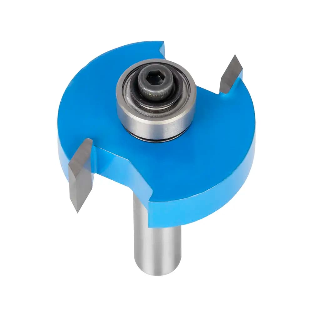 Rulmanlı Cam Yeri Açma İki Kanatlı Freze Ucu 2