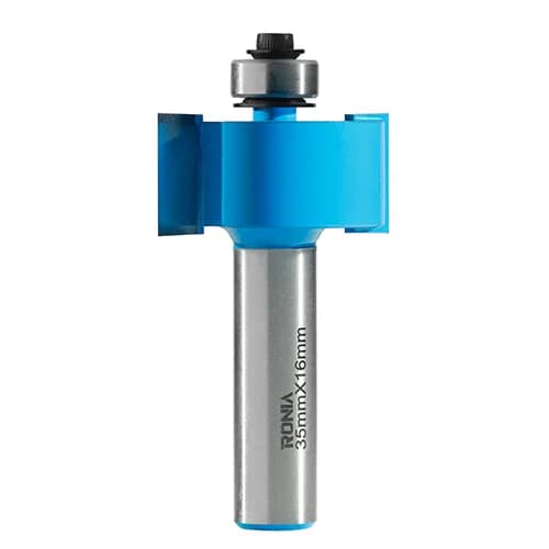 Rulmanlı Cam Yeri Açma İki Kanatlı Freze Ucu