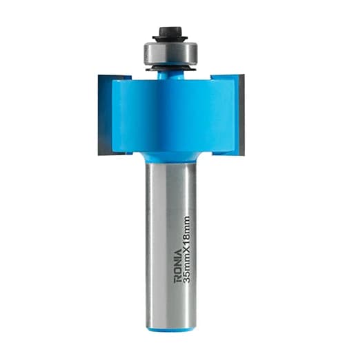 Rulmanlı Cam Yeri Açma İki Kanatlı Freze Ucu