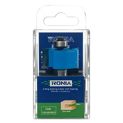 Rulmanlı Cam Yeri Açma İki Kanatlı Freze Ucu 3