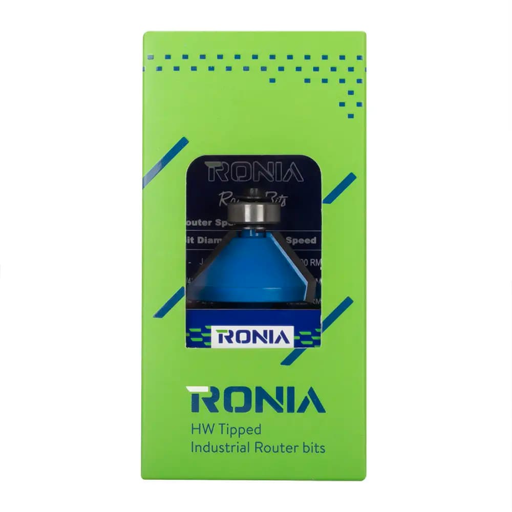 Rulmanlı 45 Derece Pah Freze Ucu 4