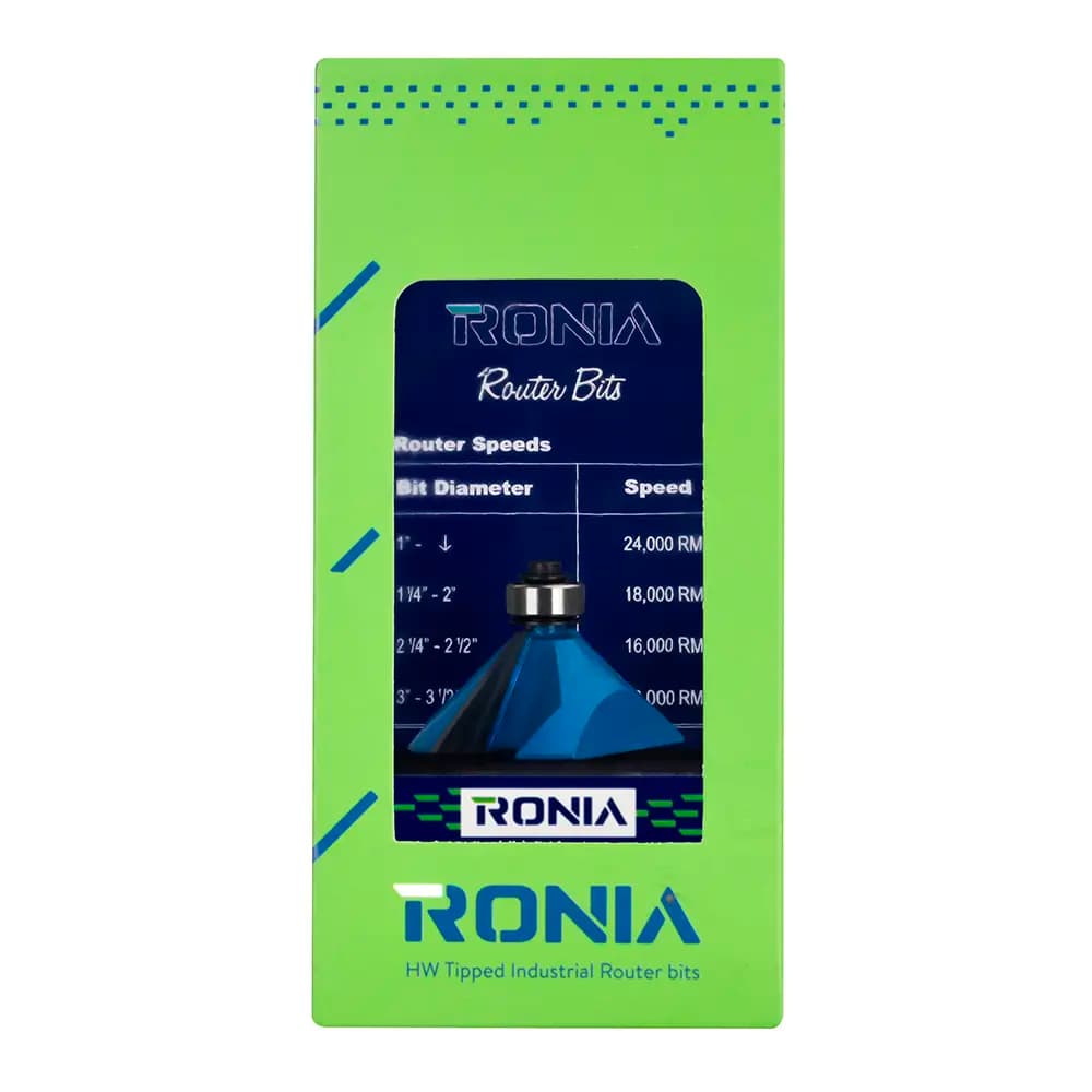 Rulmanlı 45 Derece Pah Freze Ucu 4