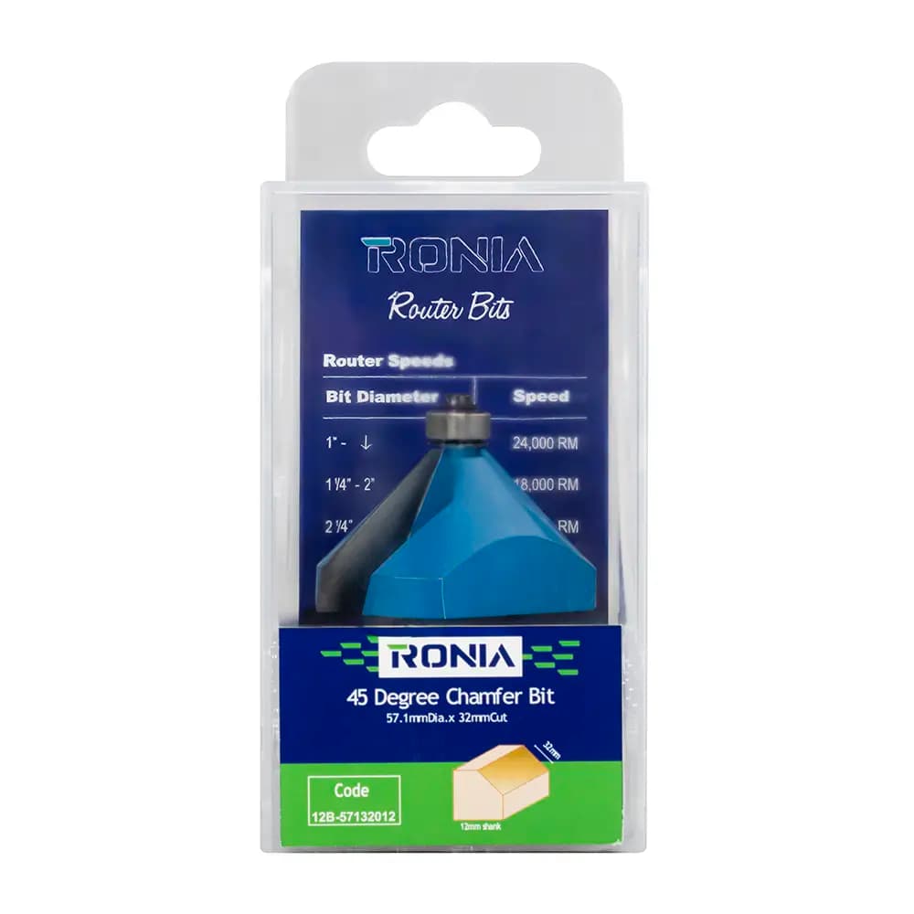 Rulmanlı 45 Derece Pah Freze Ucu 3