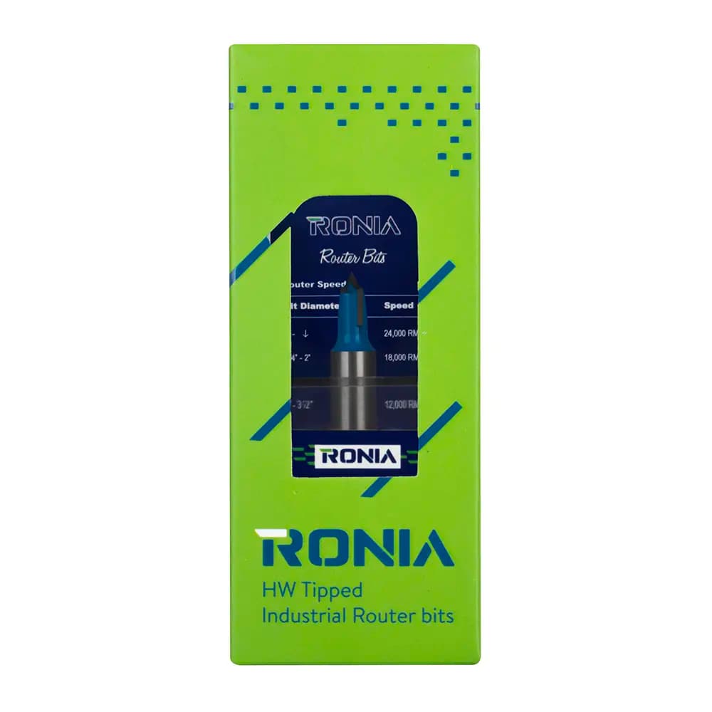 Uç Kesim Yuvarlama V Yivli Freze Ucu 4