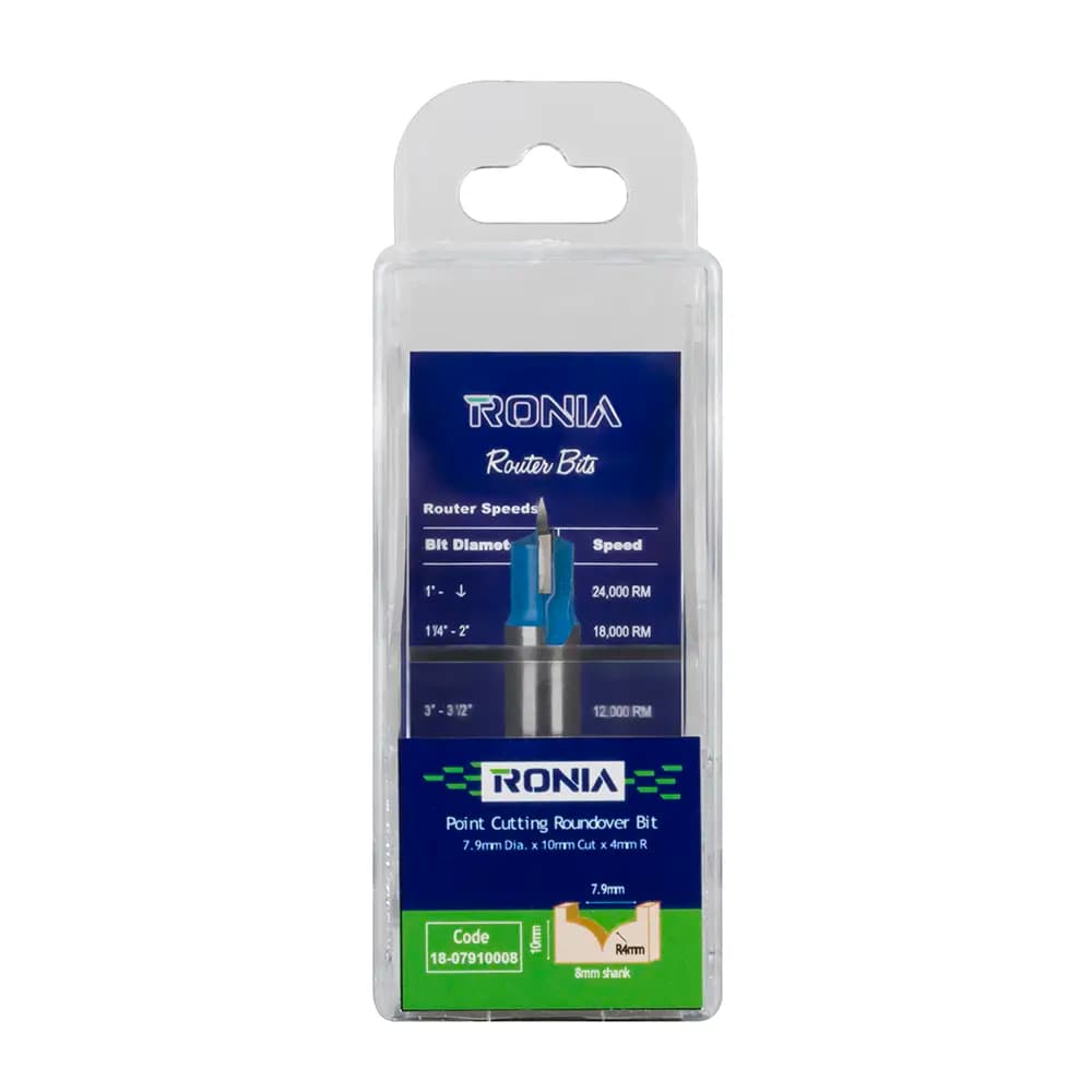 Uç Kesim Yuvarlama V Yivli Freze Ucu 3