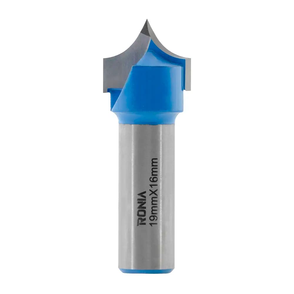 Motif Uç Kesim Yuvarlama V Yivli Freze Ucu