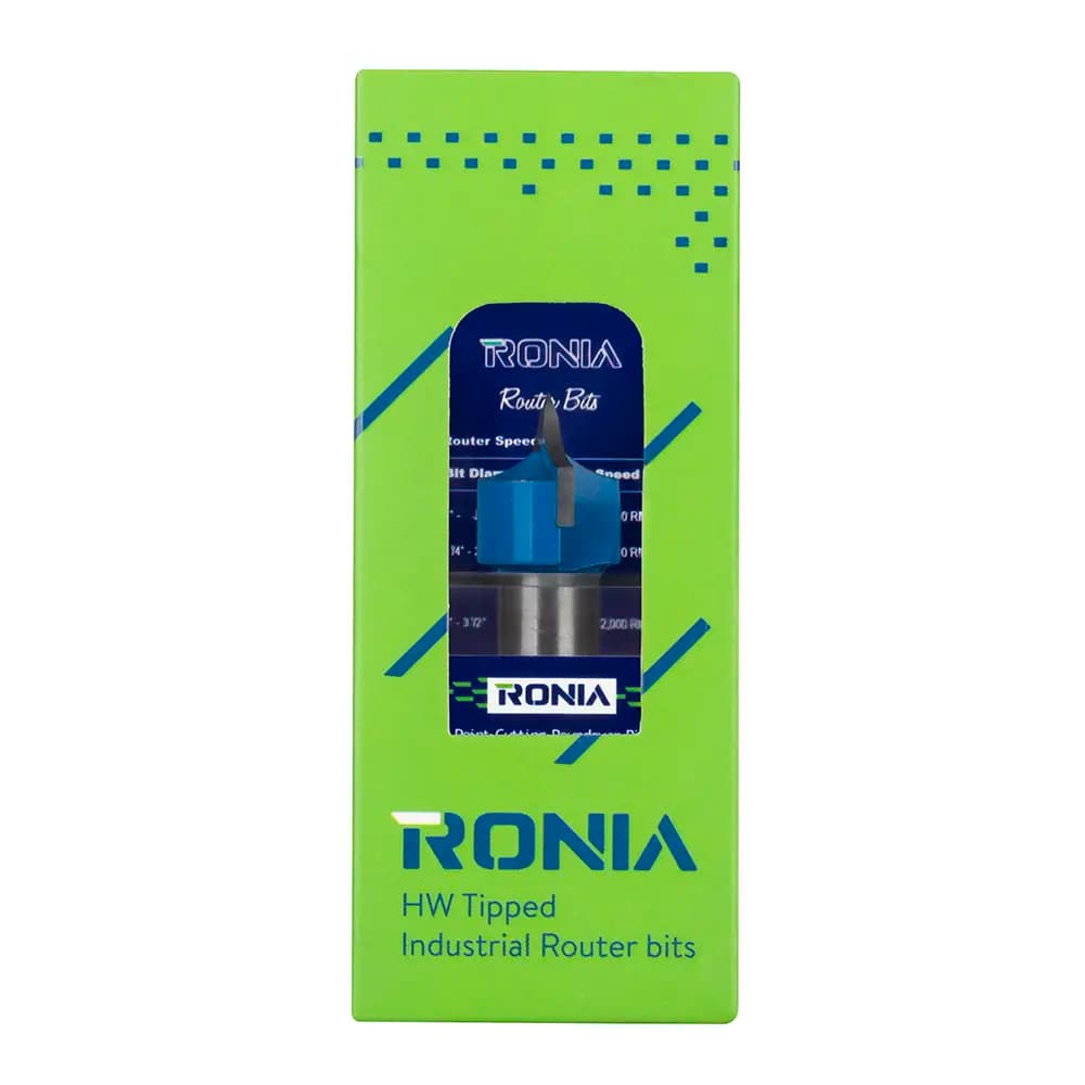 Motif Uç Kesim Yuvarlama V Yivli Freze Ucu 4