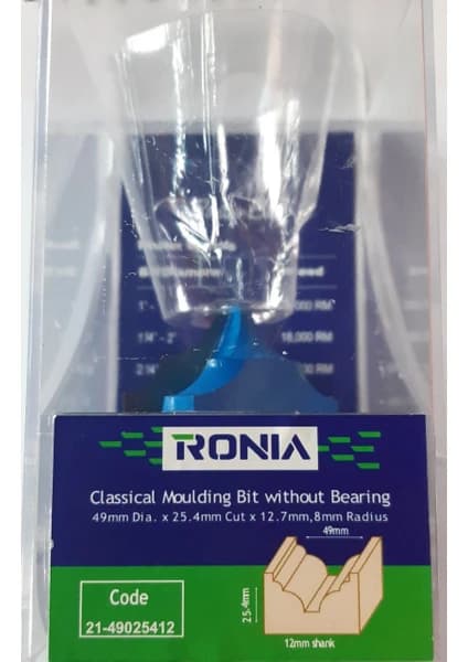 Klasik Profilli Freze Ucu 2