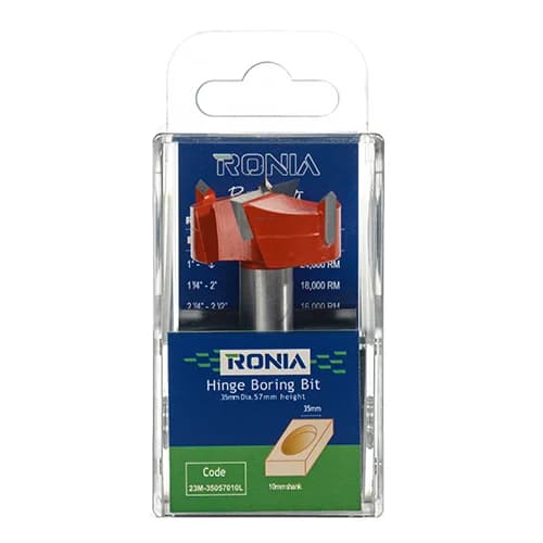 Sert Zemin Menteşe Delme Freze Ucu 3