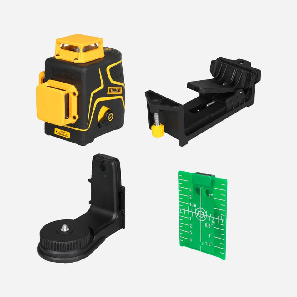 RTM058 Profesyonel Li-ion Şarjlı 3X360⁰ Yeşil Lazer Distomat 4