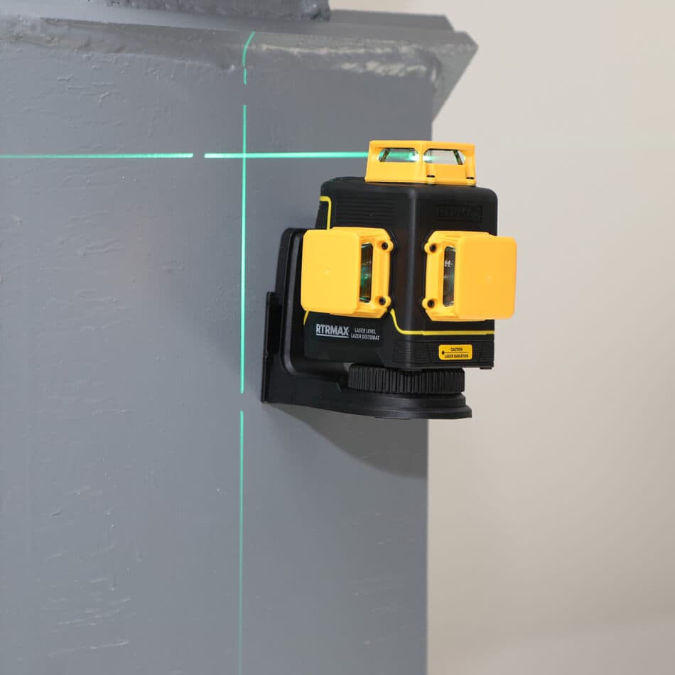 RTM058 Profesyonel Li-ion Şarjlı 3X360⁰ Yeşil Lazer Distomat 6